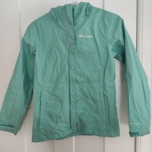Columbia Arcadia Kids Rain Jacket Size Medium